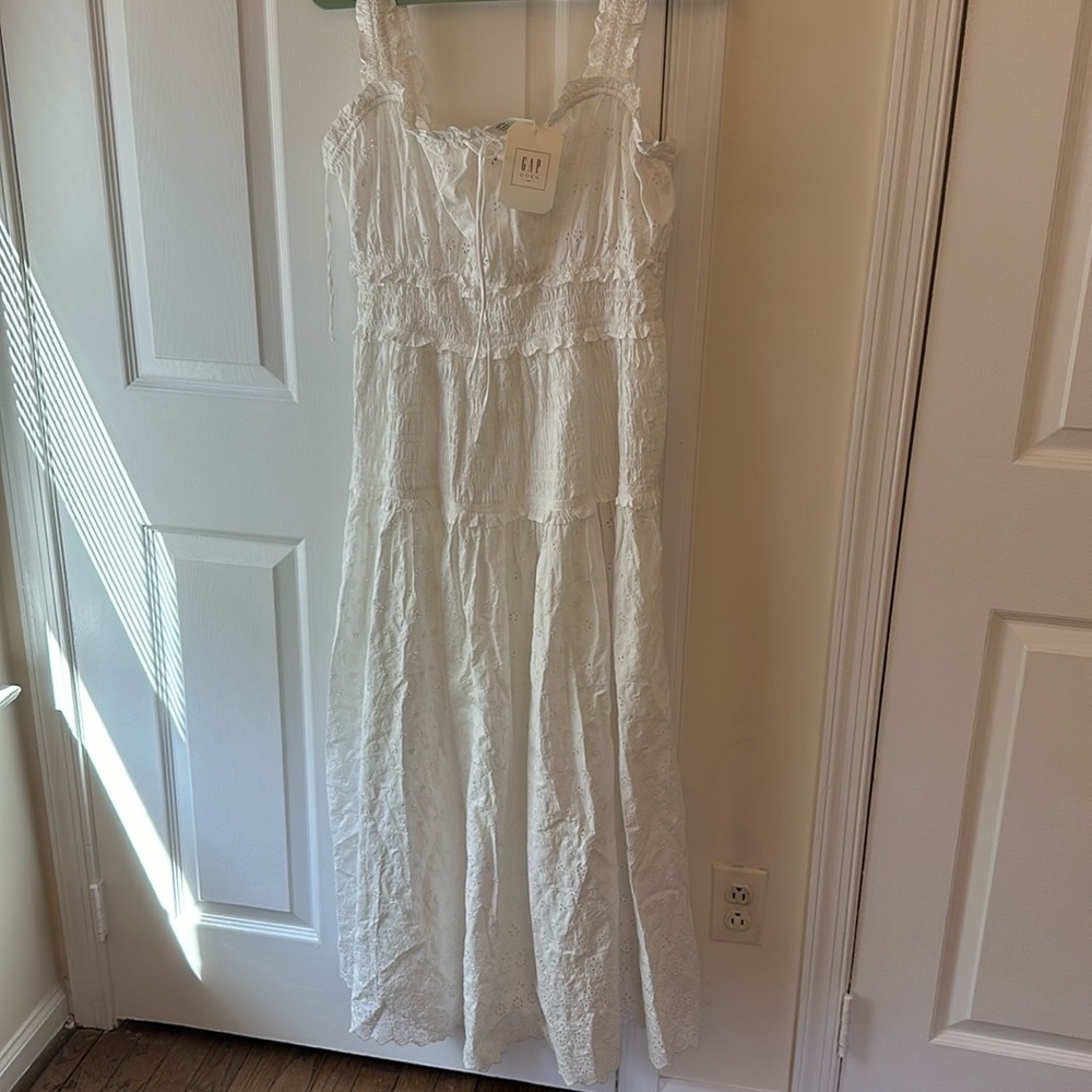 Gap x Doen Eyelet Midi Dress